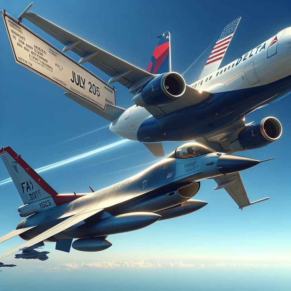 Delta Pilot Executes ‘Aggressive Maneuver’ to Avoid Midair Collision with Military Jet