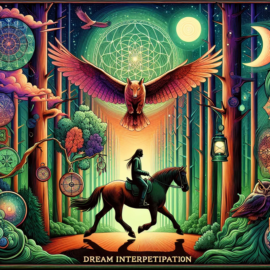 Dream Interpretation: Riding a Horse Through a Forest – Unlocking Mystical Pathways