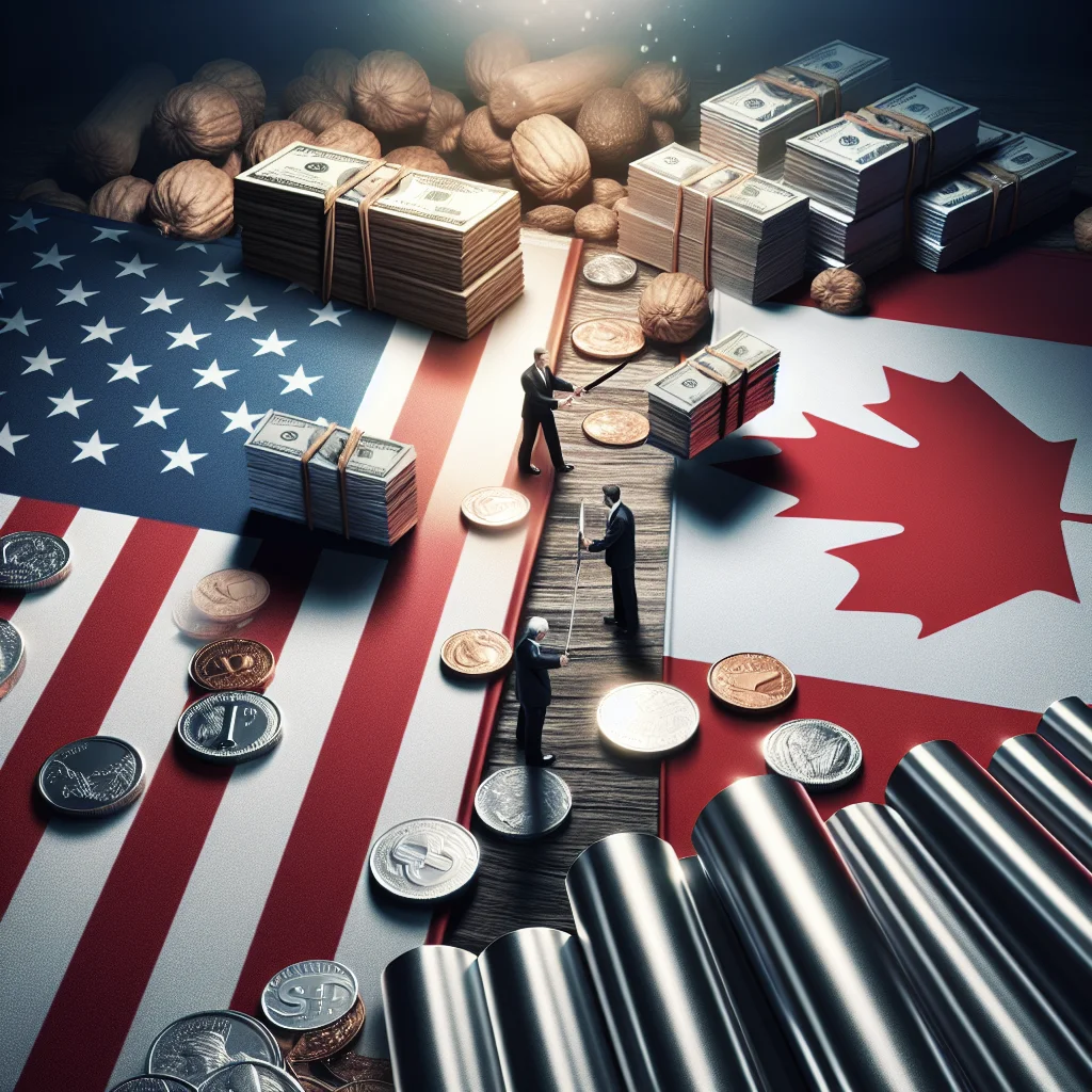 Trump Escalates Trade War with Canada Following Palestine Stance